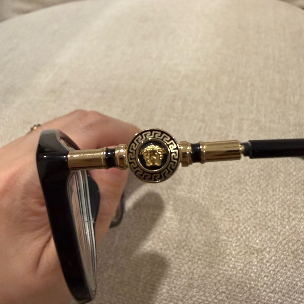 Versace Black Cat-Eye optical frame - Picture 4 of 5
